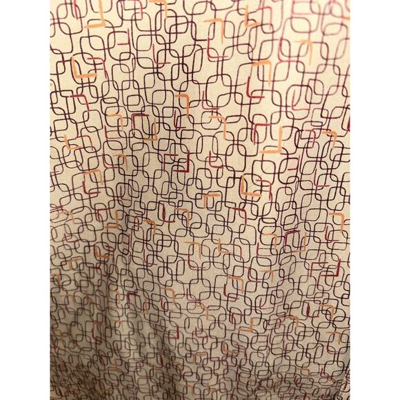 Sean John Short Sleeve Shirt Button Up Beige Geometric XXXL Made in Korea - Picture 6 of 10